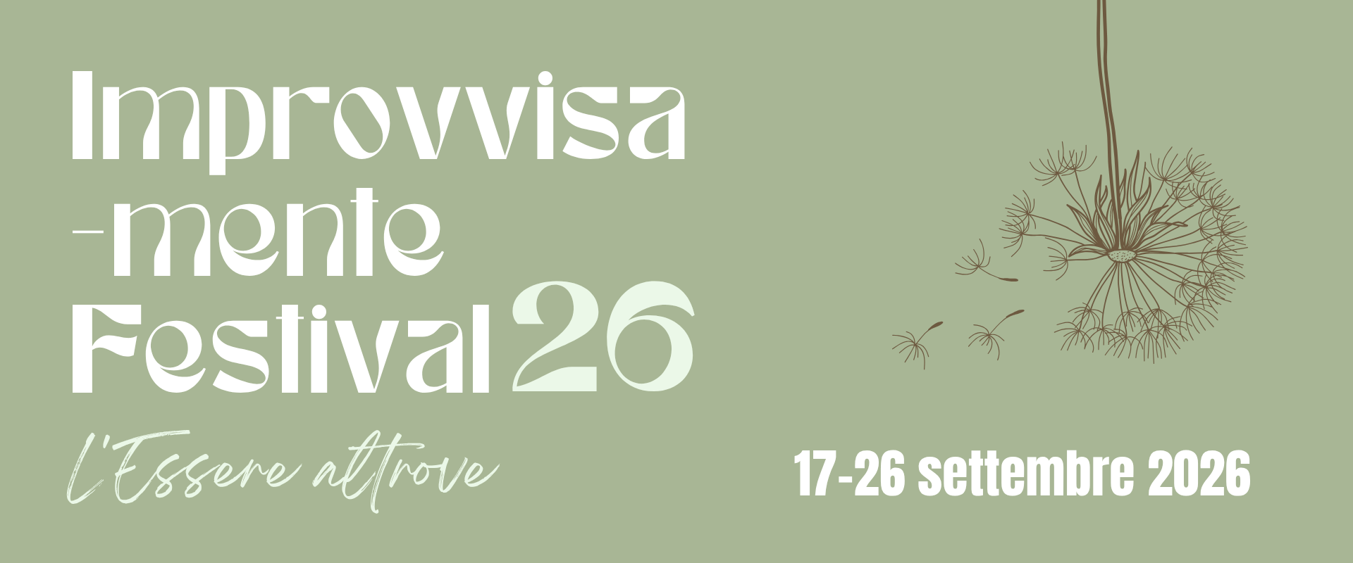 Banner Improvvisamente festival